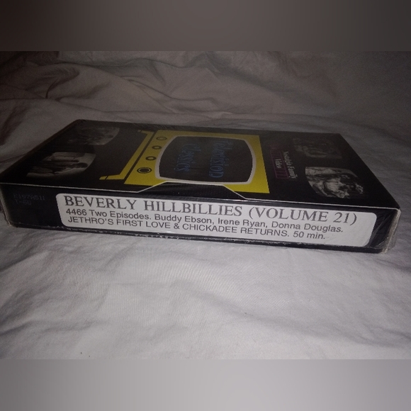 Vintage New Old Stock Television Classics Beverly Hillbillies VHS Cassette Tape - Picture 3 of 7